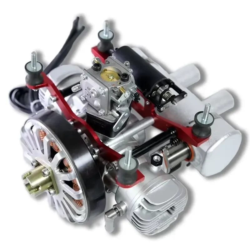 DLE70HD Engine4.2kw Water-Cooled Hybrid Electricity Generator Engine Kit Airplane Engine Fixed Wing DIY ZLD
