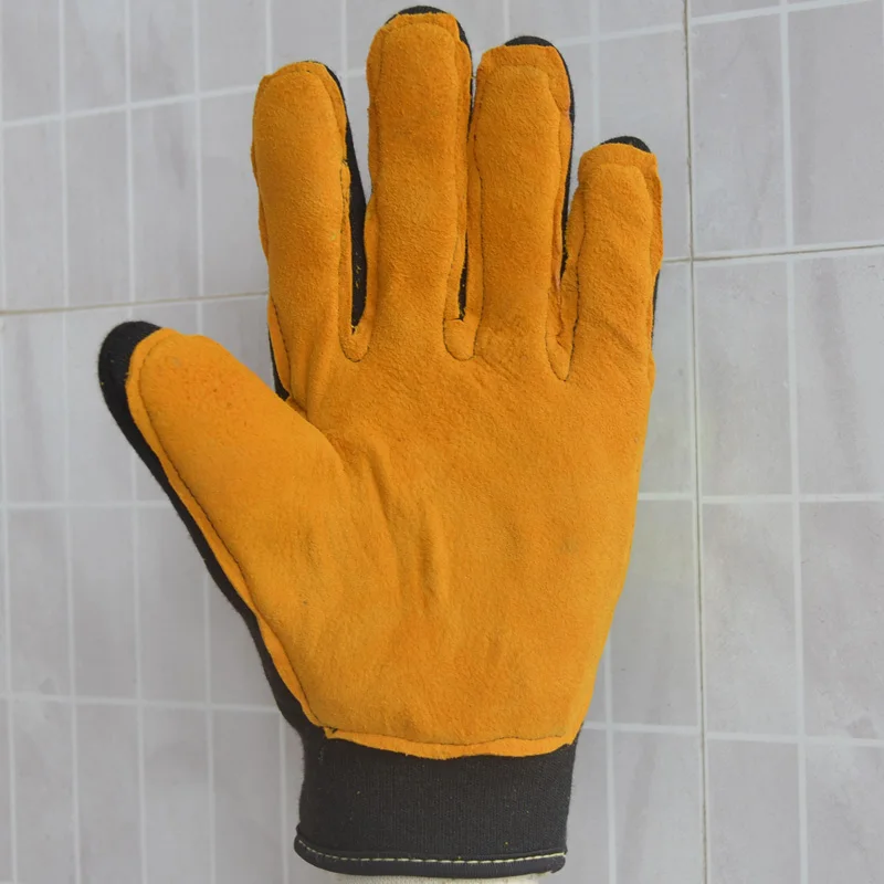 Firefighter Small Gloves Heat Insulation Stab Resistance Anti Slip Flame Retardant Wear-Resistant Kevlar Aramid High Temperat