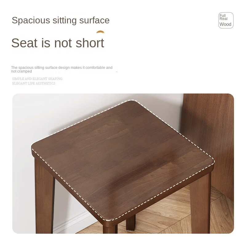 Kitchen Home Stool Multifunctional Dining Chairs Thickened Material Low Kitchen Stools Superimposed Storage Restaurant Furniture