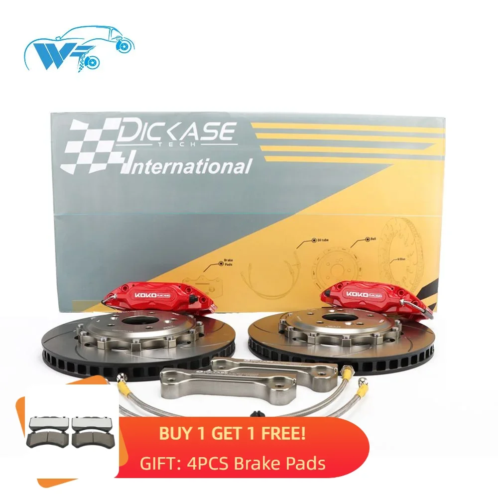 D45 brake kits 4pots  caliper rear kits  with 285*24mm disc for chevrolet corsa 2006