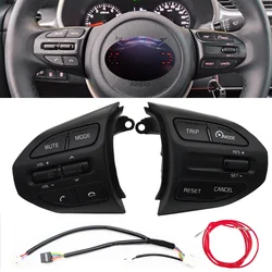 Multifunction Steering Wheel Combination Control Switch For KIA K2 RIO 2018 2019 2020 RIO X LINE Buttons Bluetooth Phone Cruise