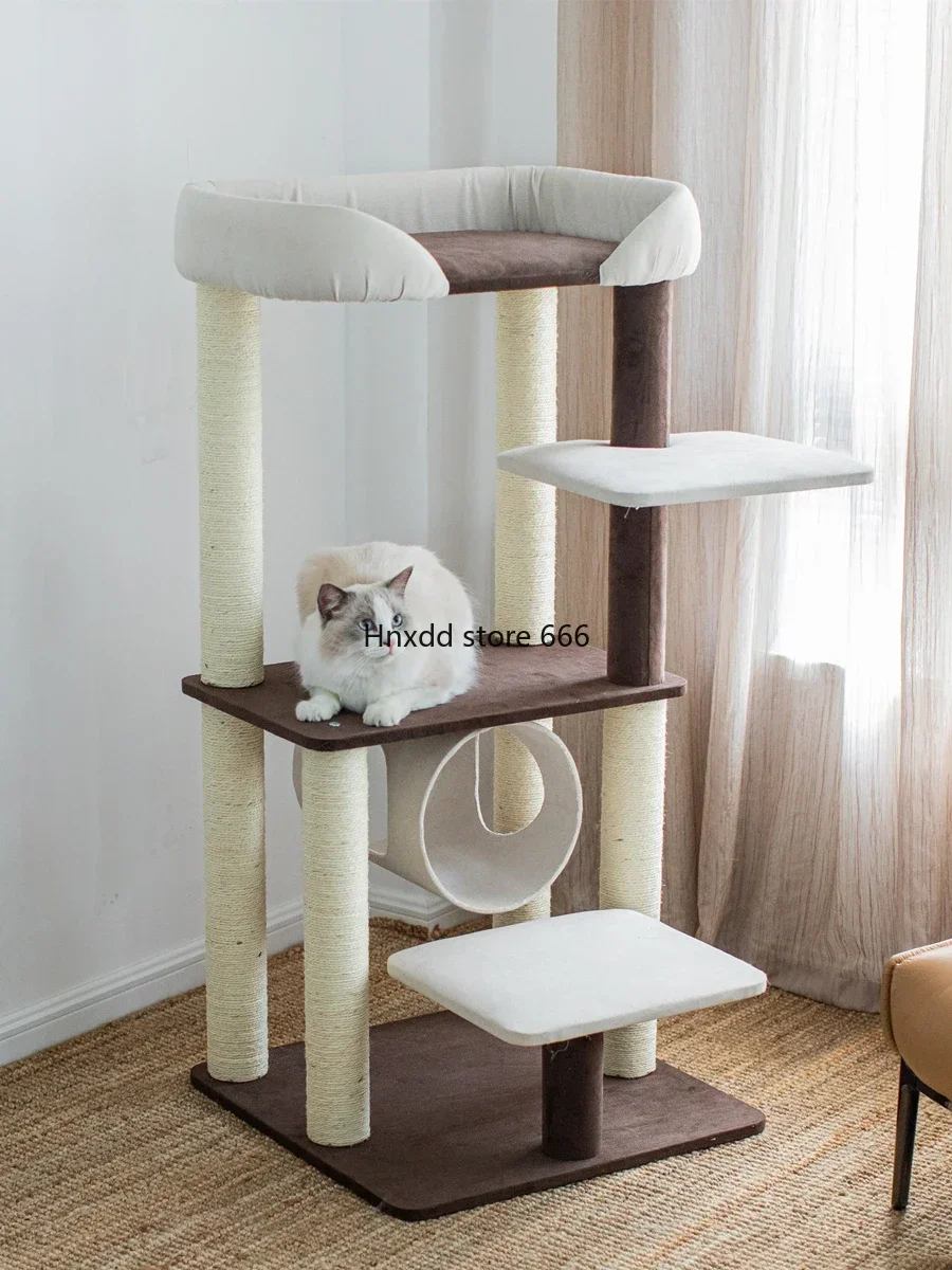 Cat climbing frame nest cat tree integrated large climbing frame