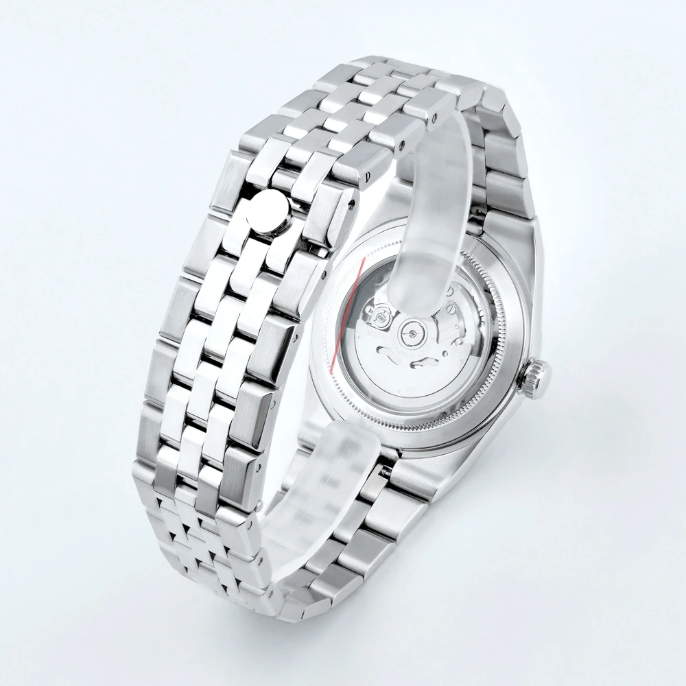 カスタムロゴ 40mm メンズ腕時計 高級 NH35/MIYOTA 自動巻き腕時計 メンズ 機械式腕時計 サファイアクリスタル 防水時計