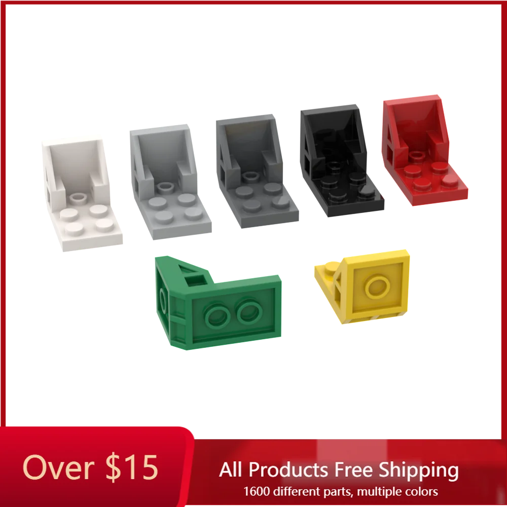 

10PCS High-Tech Assembles Particles 4598 2X3X2 Space Seat Chair Bricks Building Blocks DIY Education Parts Toys For Kids Gifts