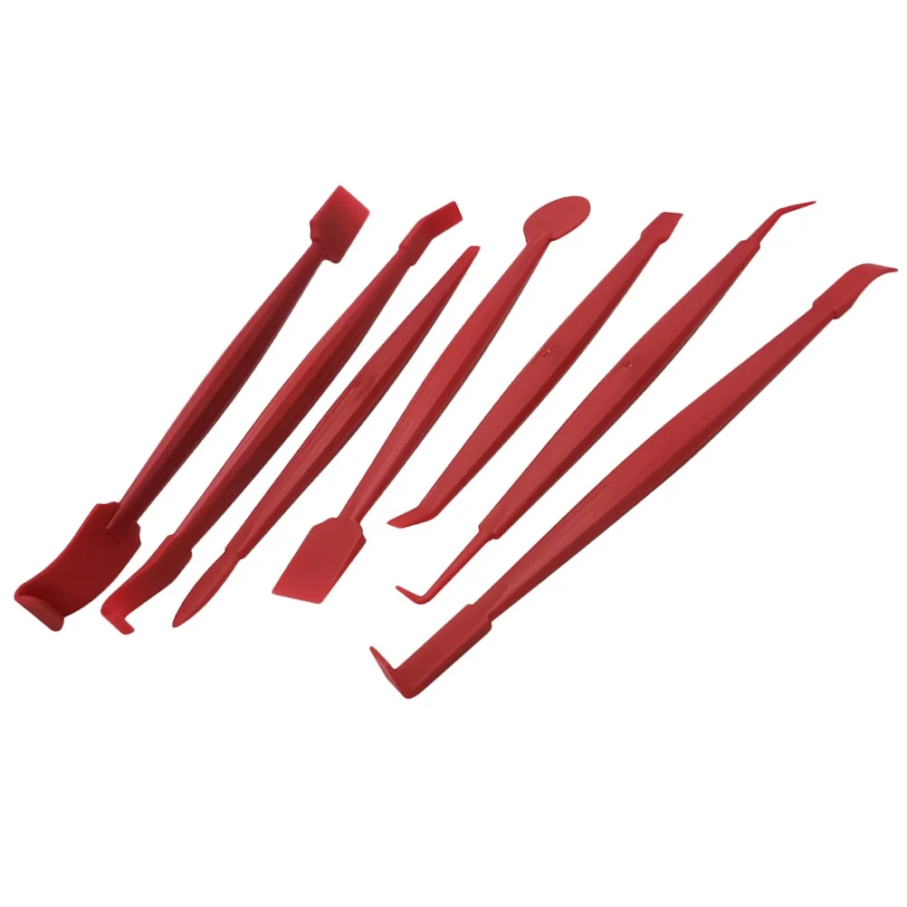 Zestaw narzędzi do folii samochodowej, 7 sztuk, rakla do nakładania folii przyciemniającej szyby, narzędzia do instalacji naklejek na samochód.