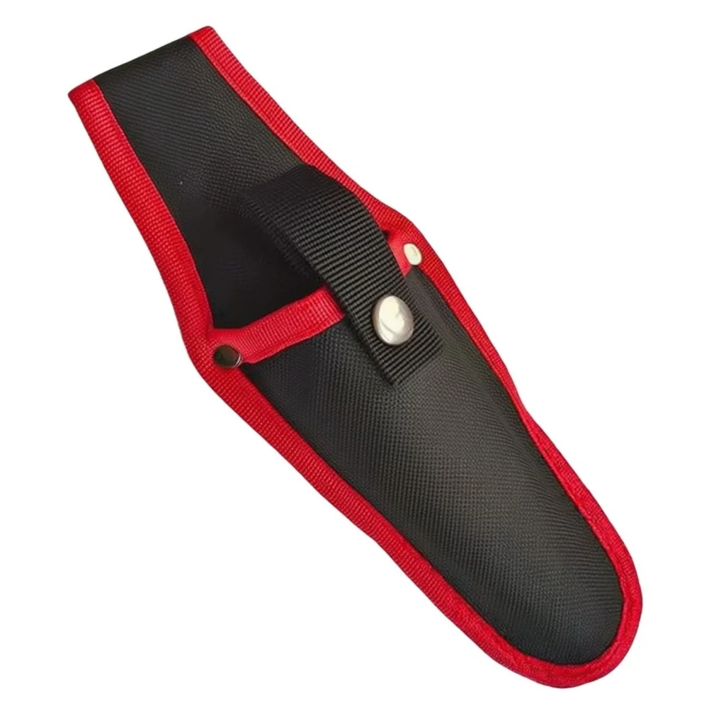 Pruner Holster Garden Pruner Sheath Canvas 23x9cm/9.06x3.54inch Adjustable Black Garden Pruning Shear Pouch  Pruner