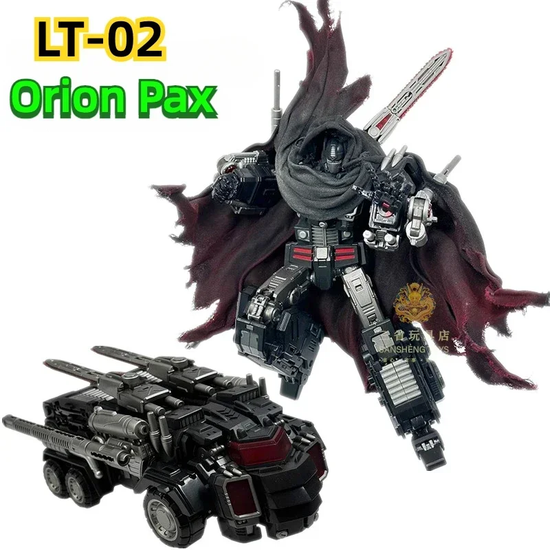 In Stock Transformation LimeToys Lime Toys LT LT-02 LT02 Black Ares Orion Pax OP Commander Action Figure Collection Gift