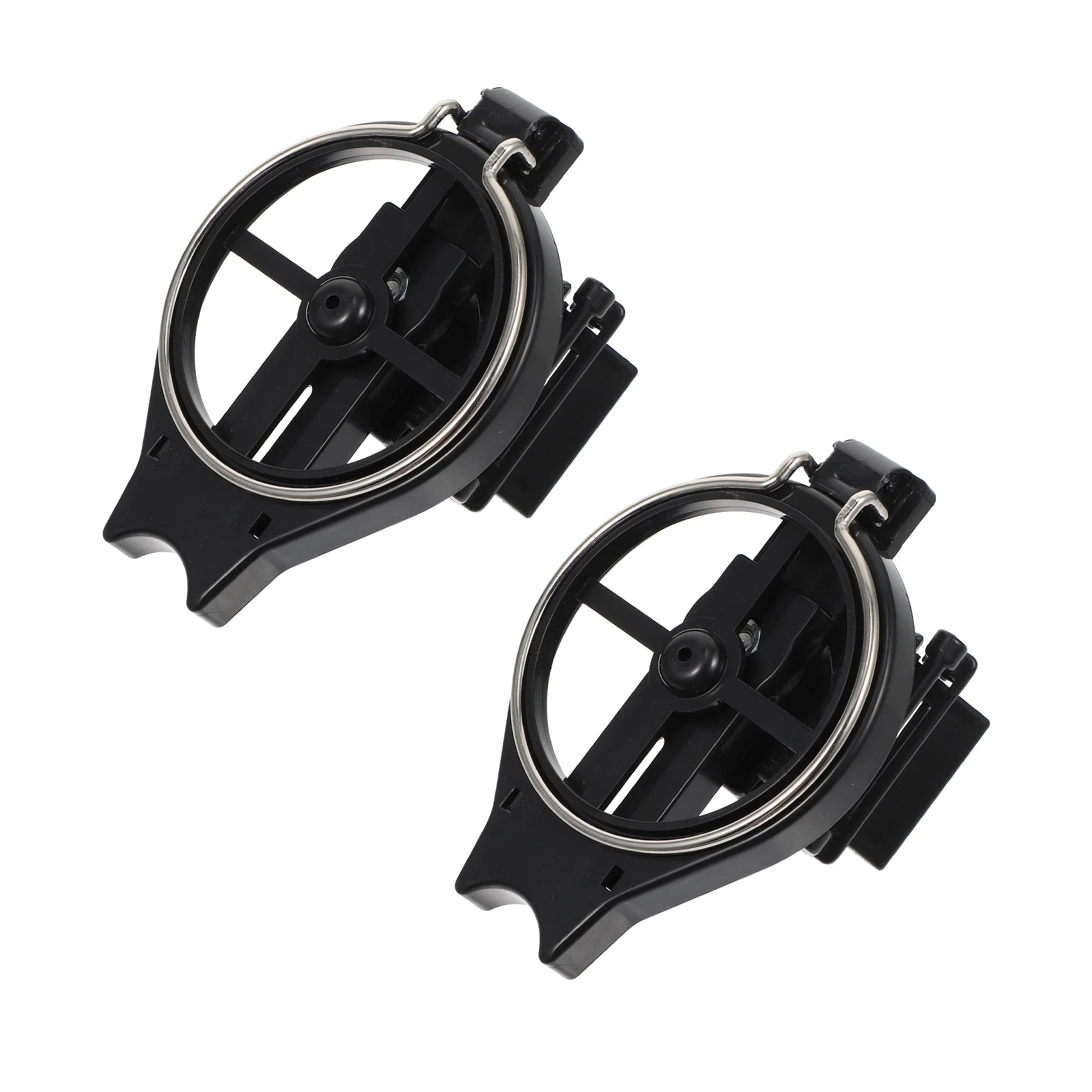 

2pcs Chair Cup Holder Stainless Steel Portable Water Bottle Rack Foldable Cup Storage For Outdoor Fishing Sturdy Fishing