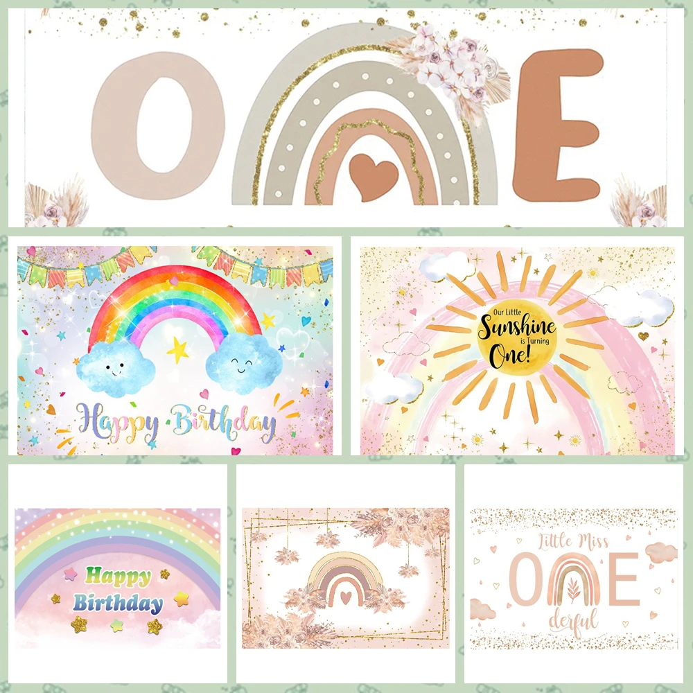 fundo-de-vinil-para-estudio-de-fotografia-de-aniversario-estilo-menina-com-tema-arco-Iris-decoracao-para-cha-de-bebe