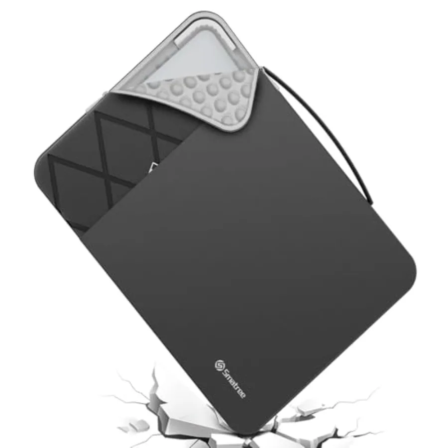 

EliteFlow Laptop Sleeve Case Plus PB250, PC250, Laptop Case with Accessory Pocket and Handle, Patented Super-Corner Shock Prote