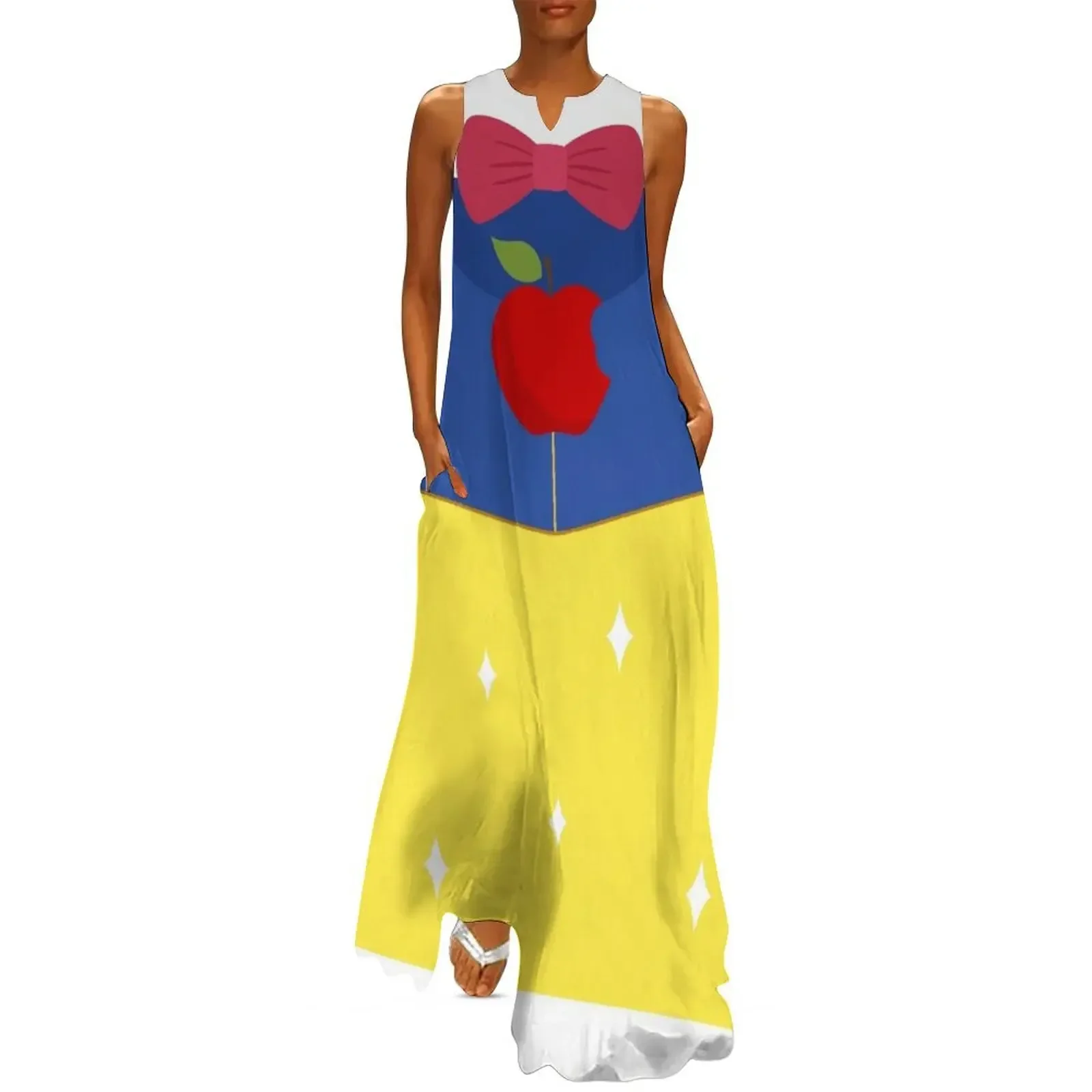 

Snow Princess Long Dress evening dresses women Women's summer dress elegant dress vintage