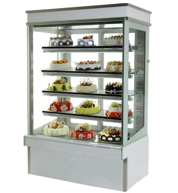 Hot selling cake display refrigerator / bakery display cabinet cake display cabinet