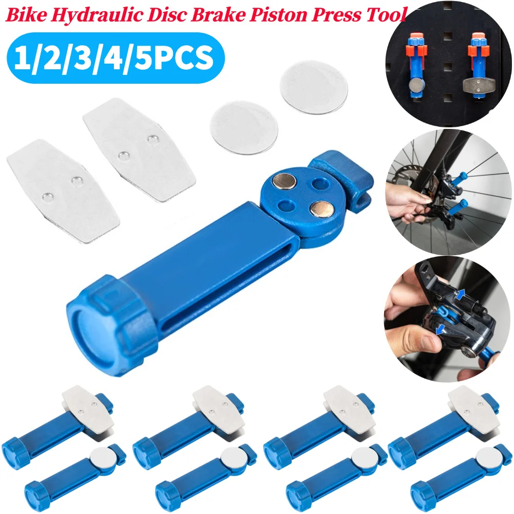 

1/2Pcs Bicycle Hydraulic Disc Brake Piston Reset Tools Bicycle Carbon Steel Piston Repair Tools for Brake Caliper Adjustment