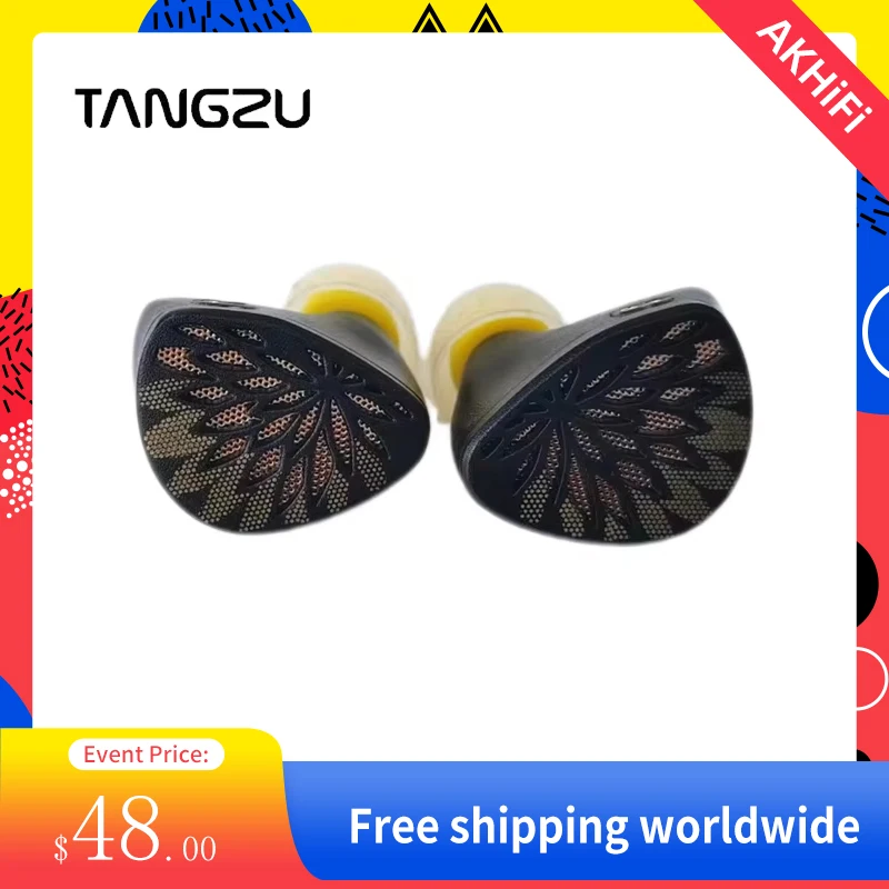 

TANGZU YuXuanJi TPLX 10mm Topology Dynamic Driver Zinc Construction In-Ear Headphones