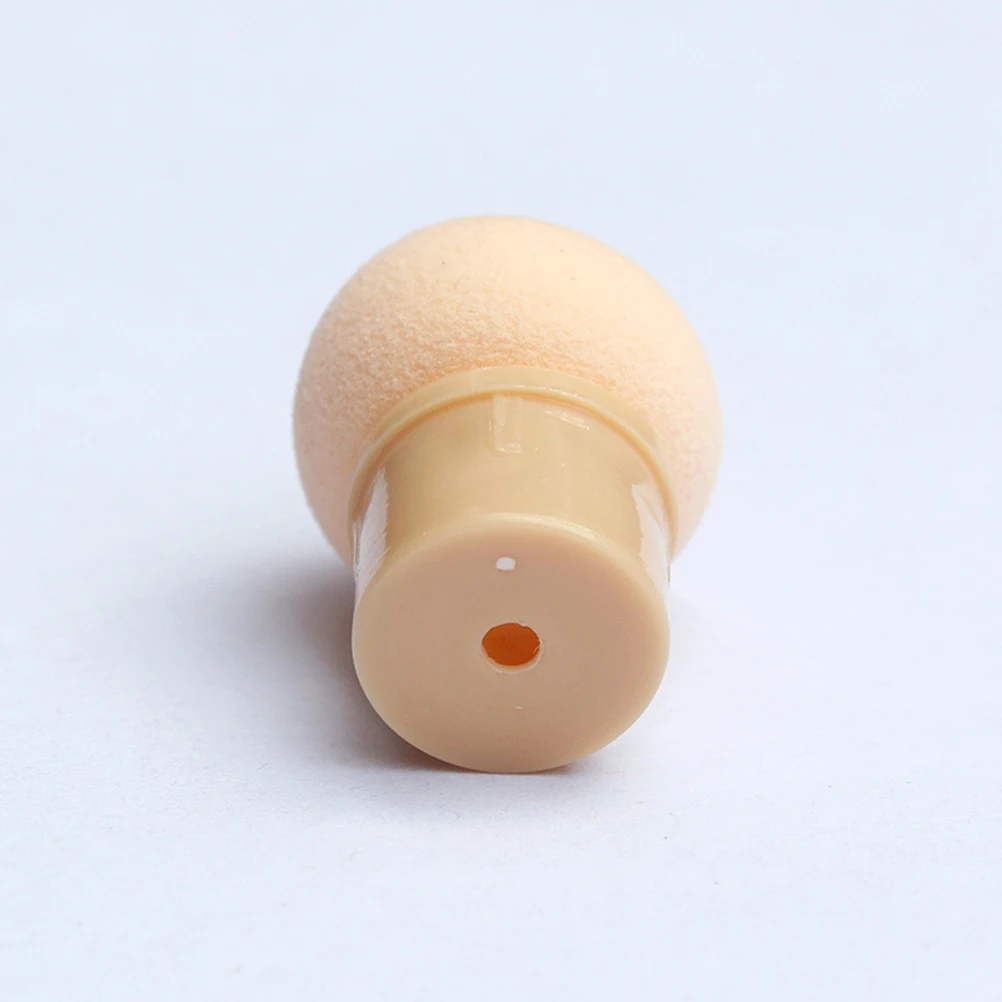 

10 Pcs Dotting Sponge Pen Tips Nail Tools Blooming Replacement Manicure Use Washable Reusable Professional Home Nail Brush