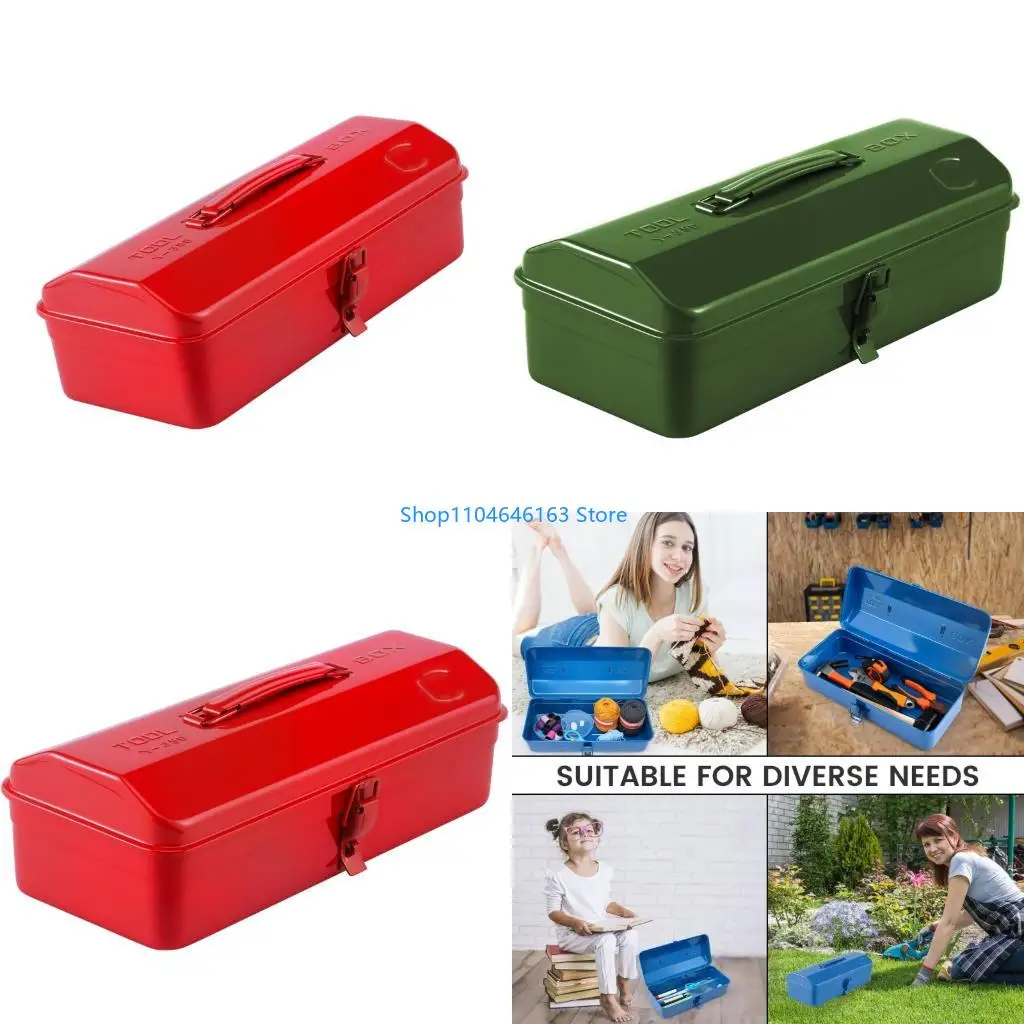 Iron Tool Multi Division Storage Space Slip Proof Handle For Mechanics