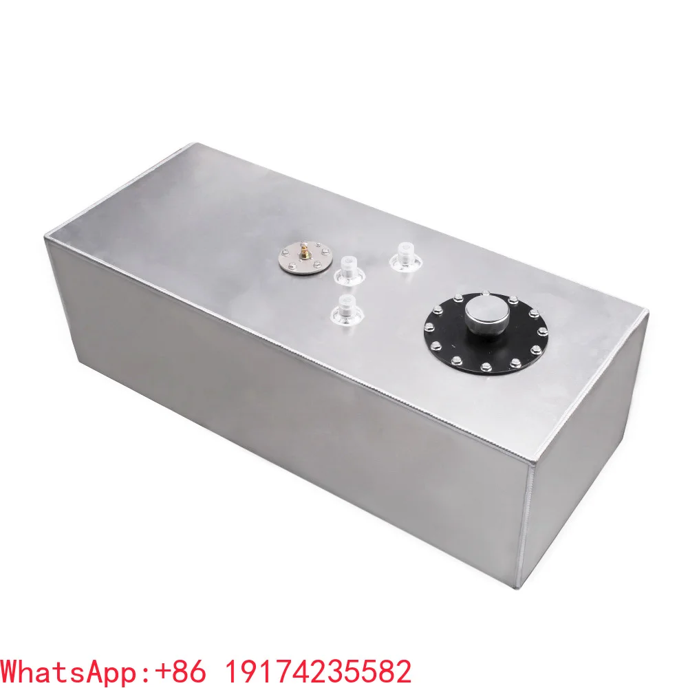Aluminum Fuel Cell Tank 60L Billet Aluminium Fuel Surge Tank With Sensor