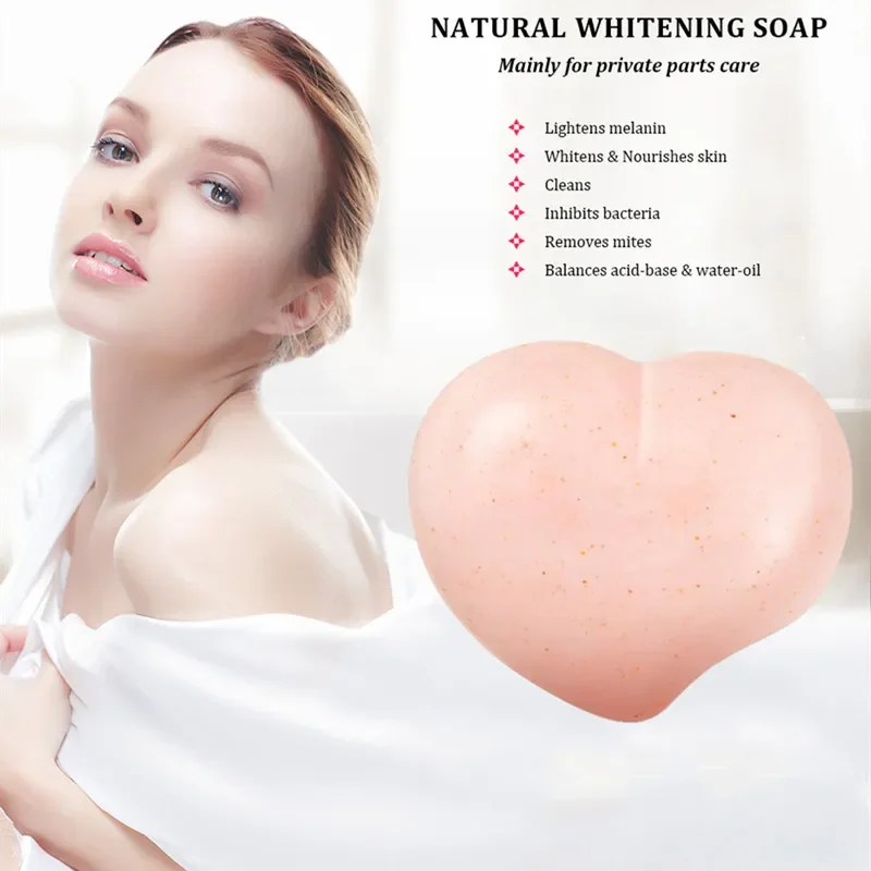 80g Rapid Skin Bleaching Cream Soap Armpits Underarm /Groin Whitening Peach Scented Feminine Intimate Wash Body Scrub