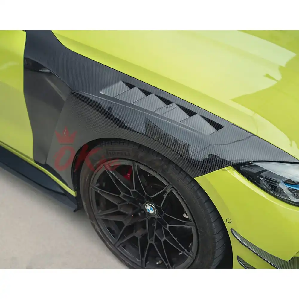 CMST Vented Style Dry Carbon Fiber Front Fender For G80 M3 G82 M4 2020-2024