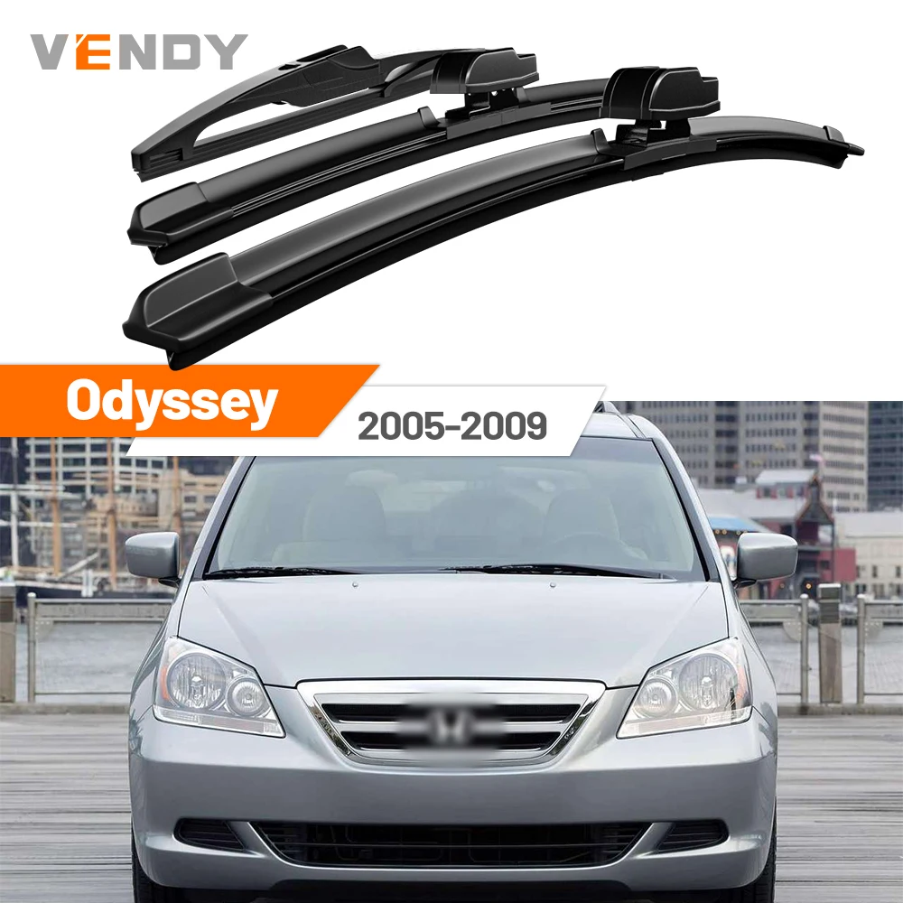 

Для Honda Odyssey 2005-2009 (2006, 2007, 2008) — Комплект передних и задних щеток стеклоочистителя, аксессуары