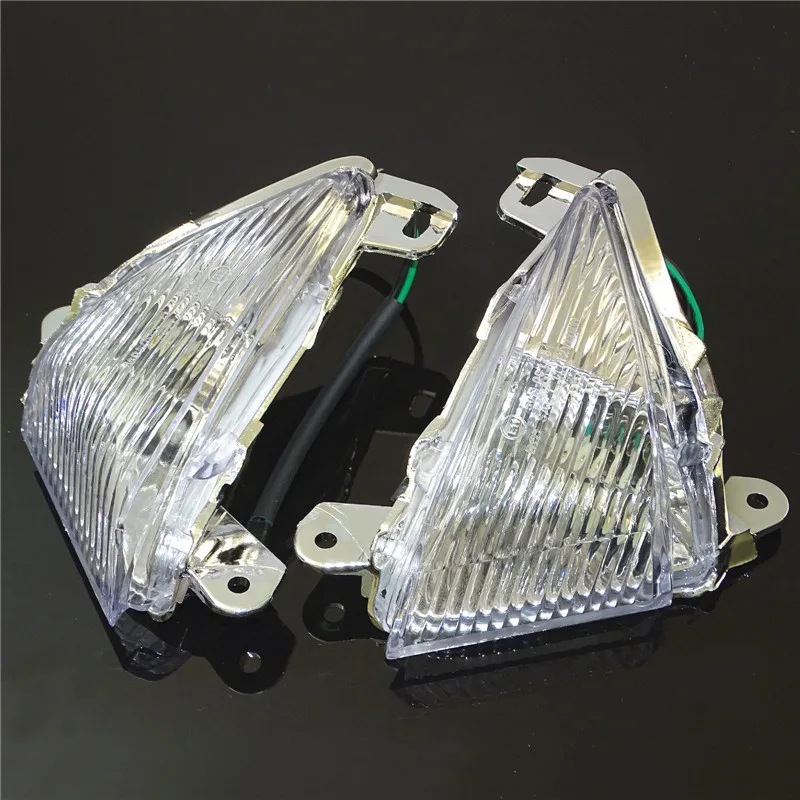 Waase-Intermitentes delanteros para Kawasaki Ninja ZX10R ZX-10R 2006 2007 e-mark, cubierta de lente indicadora