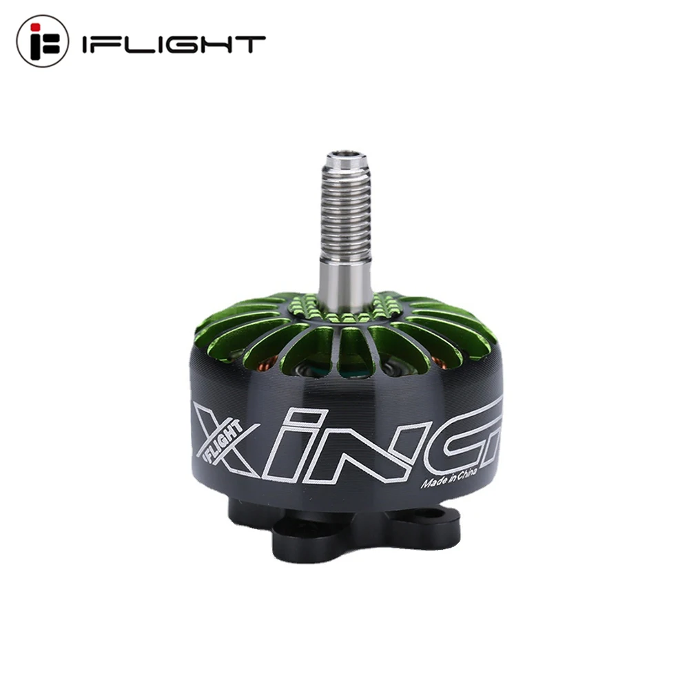 

IFlight XING 2208 1800KV 2450KV Brushless Motor 2-6S W/ 4mm titanium alloy shaft for 5-6 inch Frame propeller FPV Racing Drone