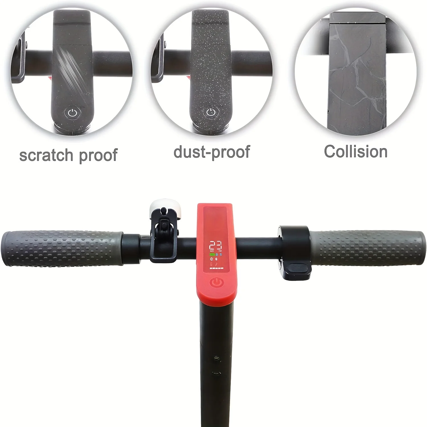 1pcs Dustproof and Waterproof Protective Case Dashboard Cover Protective Case for Xiaomi Mijia M365/M365 Pro Electric Scooter