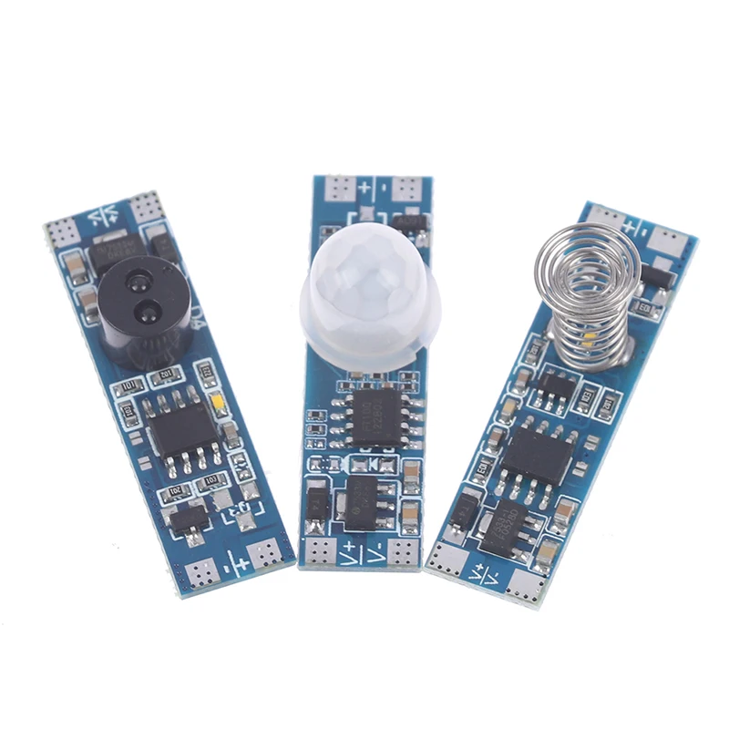 1PCS 12v 24v Turn On/off Dimmable Touchless Ir Hand Sweep Wave Wardobe Cabinet PIR Induction Sensor Switch Sensor Module