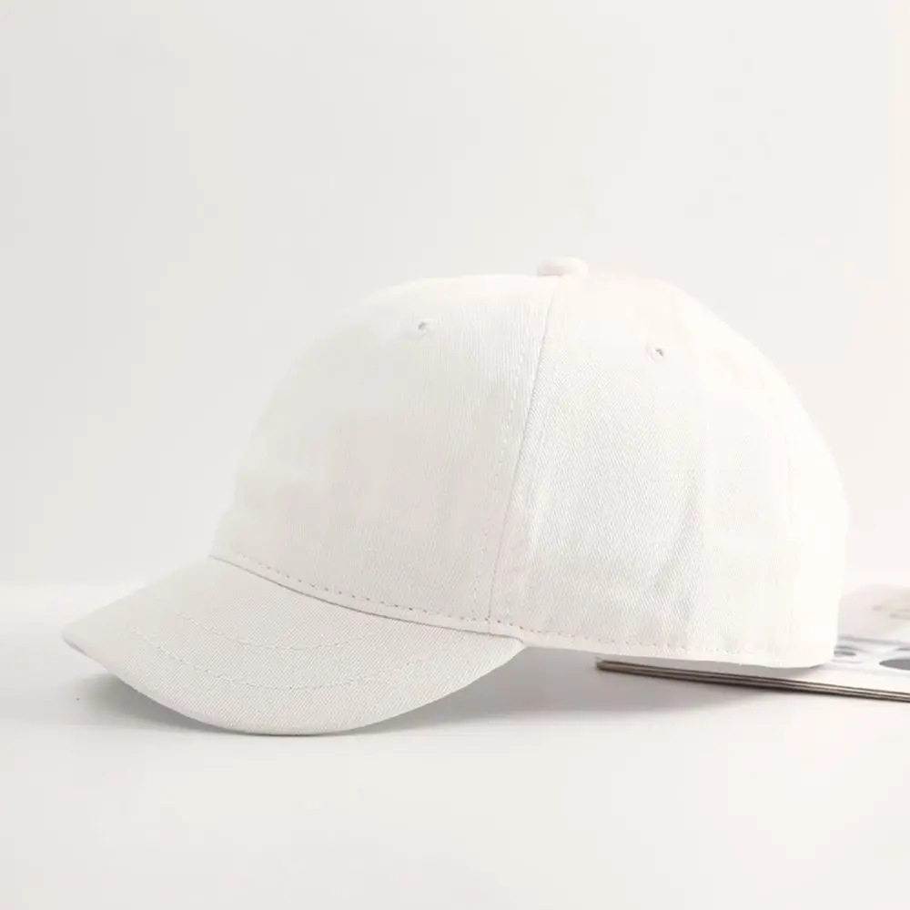 

Style Caps Snapback Cotton Hip Hop Sun Hats Solid Color Caps Men Baseball Caps Short Brim Baseball Caps Women Baseball Caps