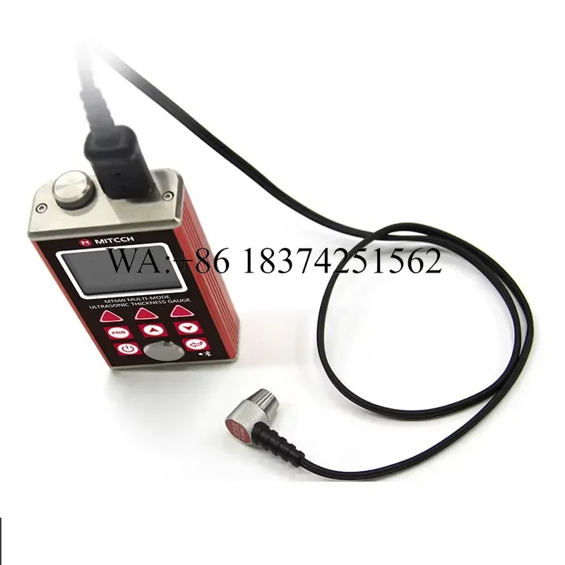 Wmwmnu for MT 660 Ultrasonic Thickness Gauge Multi-mode 0.65-600mm P-E 3-100mm E-E with Memory Optional Bluetooth Thermal