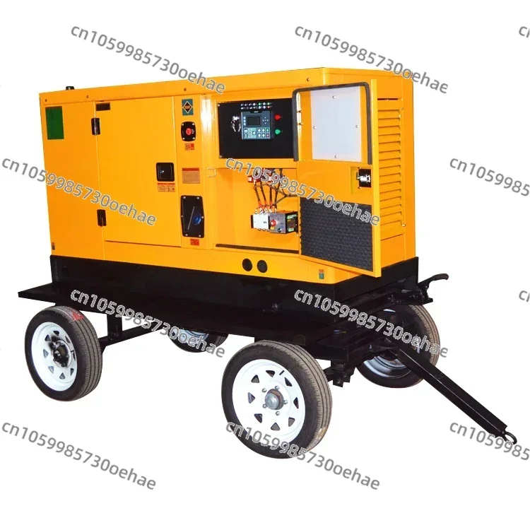 230v Ac Three Phase Diesel Generators 30kw 20kw 30kva 40 kva 50kva 100kva diesel turbine generator trailers