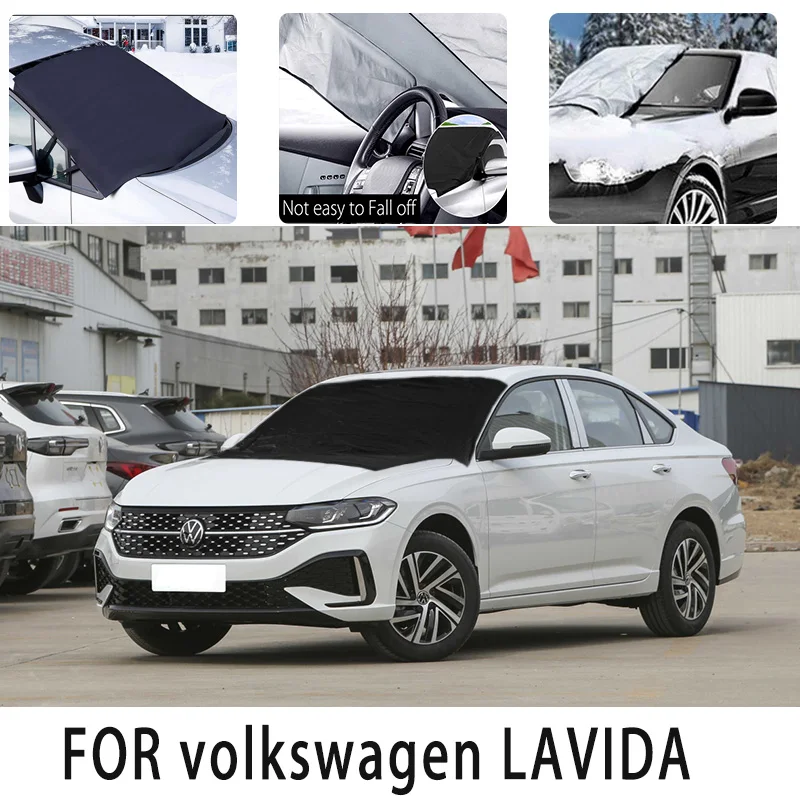 

Carsnow cover front coverfor LAVIDA snowprotection heat insulation shade Sunscreen wind Frost prevention car accessories