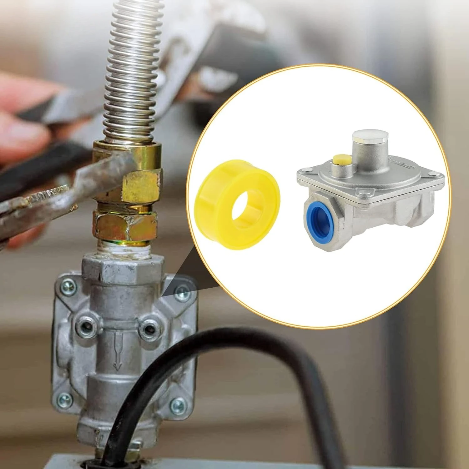 Natural Gas Grill Regulator 3/4