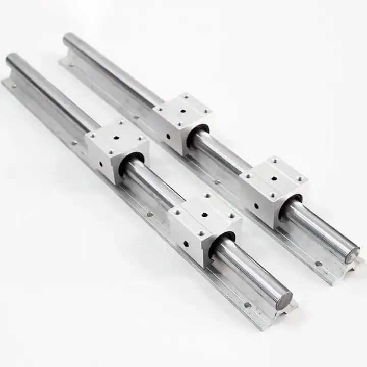 

1pcs SBR16 linear guides L 1000mm Linear shaft rail support + 4pcs SBR16UU Linear bearing blocks