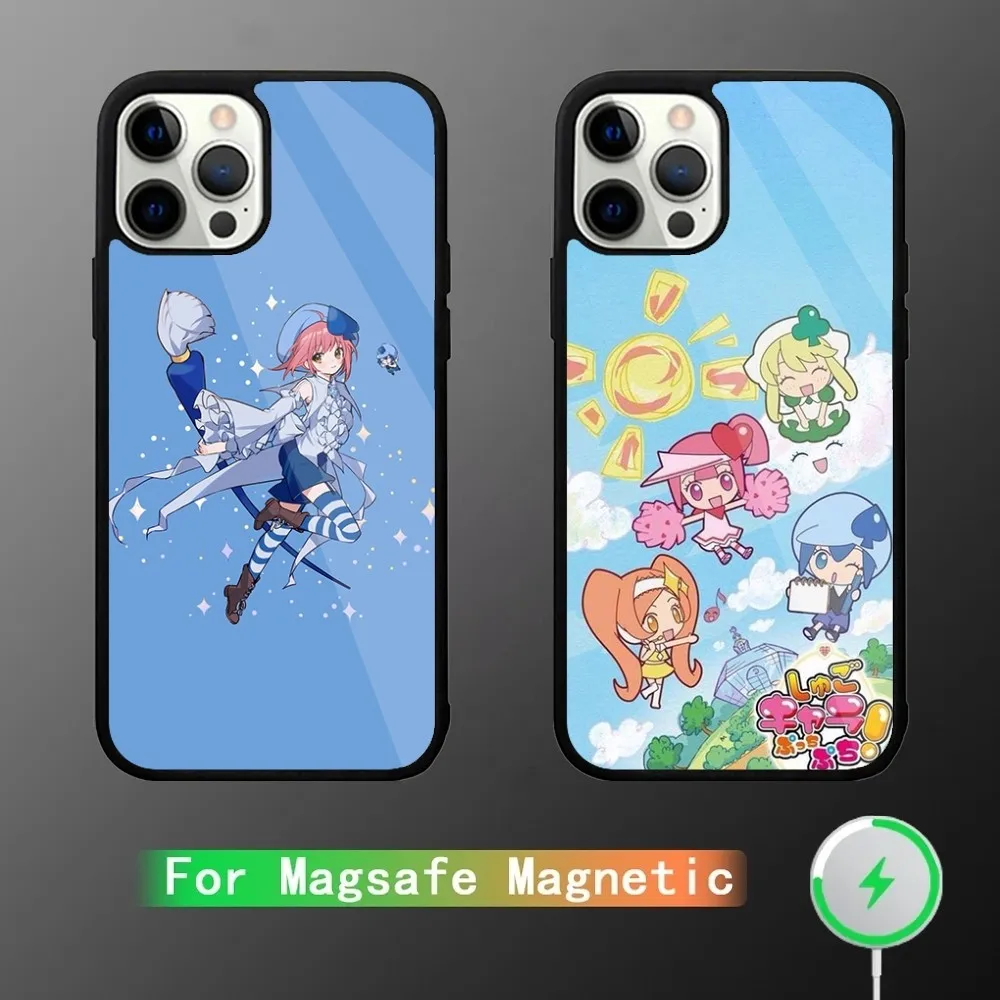 Shugo Chara Anime Phone Case For iPhone 16,15,14,13,12,11,Plus,Pro,Max Mini Magsafe Magnetic Wireless Charging