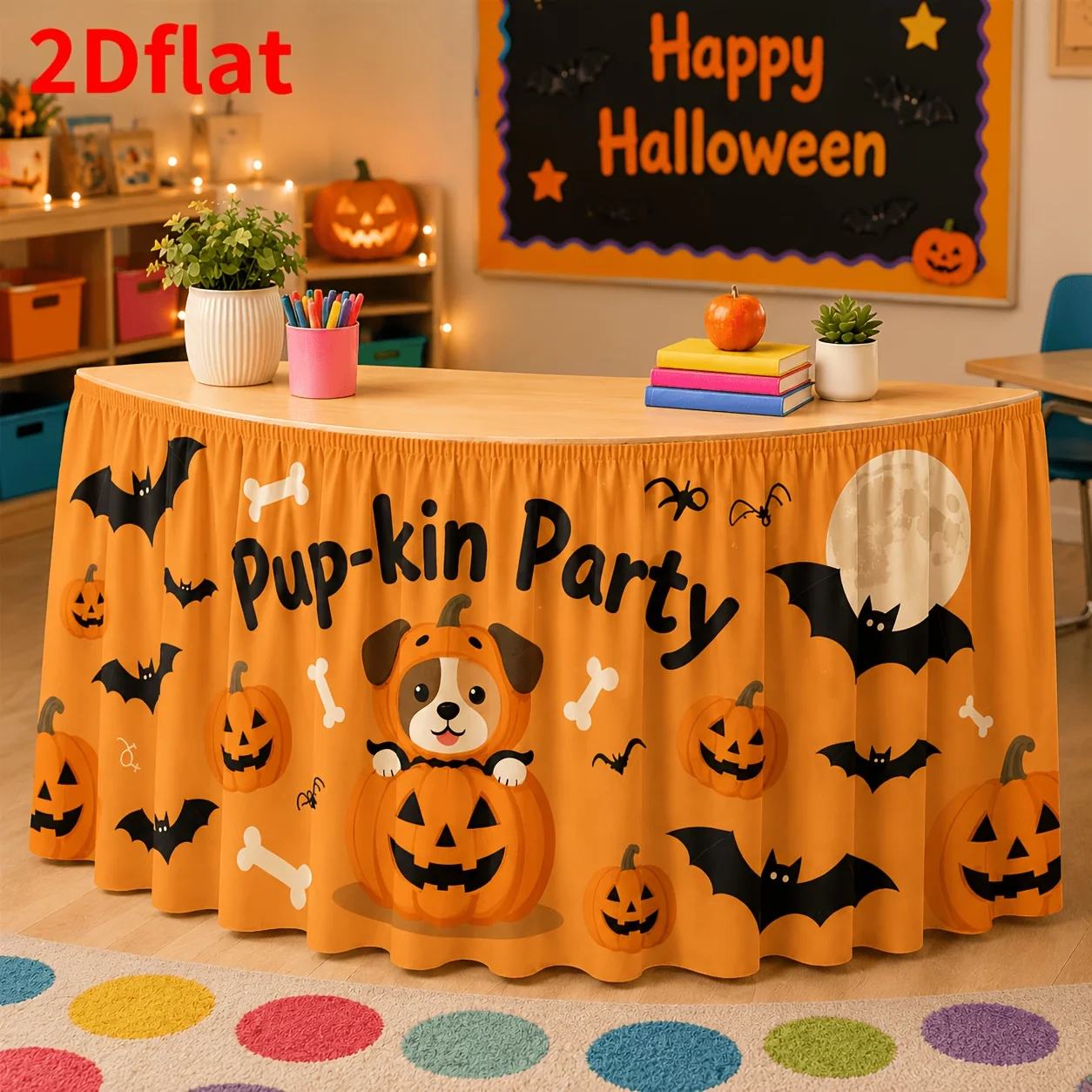 Perfect for holiday dining decorations, office party tables, outdoor gatherings, and autumn celebration events.