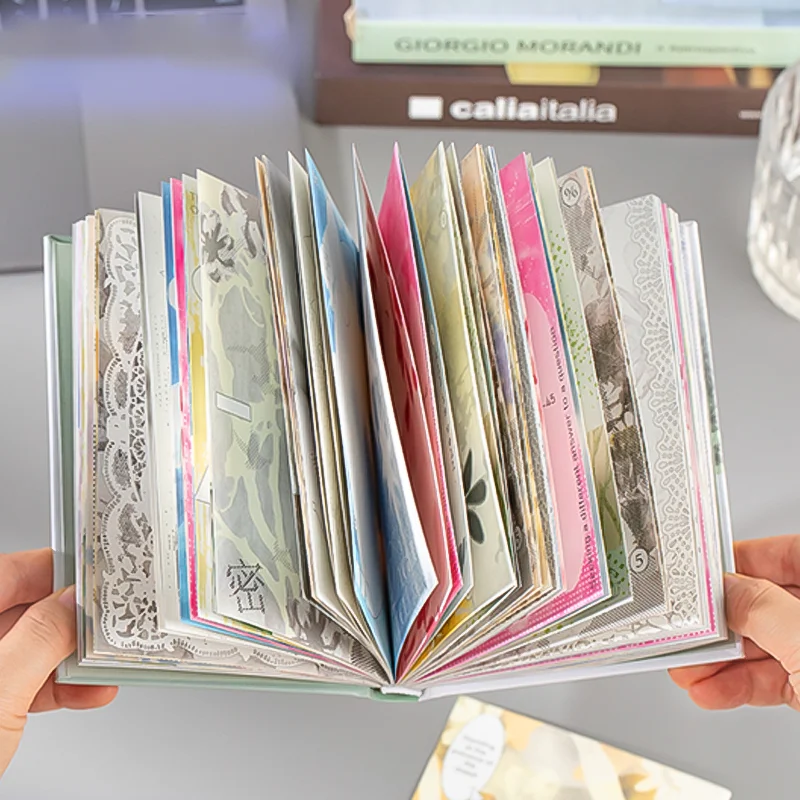 

Бумага, 96 шт., блокнот Cloud Dreams — записываемые страницы из золотой фольги, литературный журнал в переплете, креативные подарочные канцелярские материалы