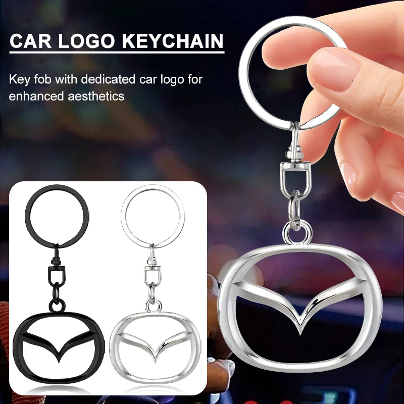 

Новый автомобильный брелок с логотипом Audi из цинкового сплава, аксессуары для ключей для Mazda 3 5 6 323 626 CX-3 CX-4 CX-5 CX-7 CX-9 Axela 6 RX8 7 MX3