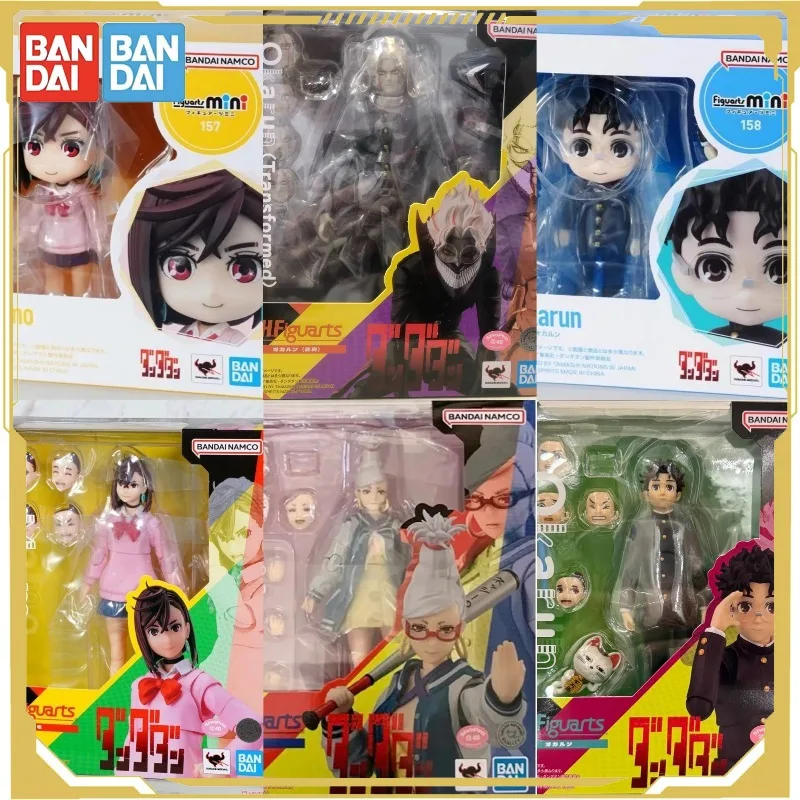 

Bandai Original DAN DA DAN Anime Figure S.H.Figuarts Figuarts Mini OKARUN MOMO Action Figure Toys for Boys Girls Kids Gift