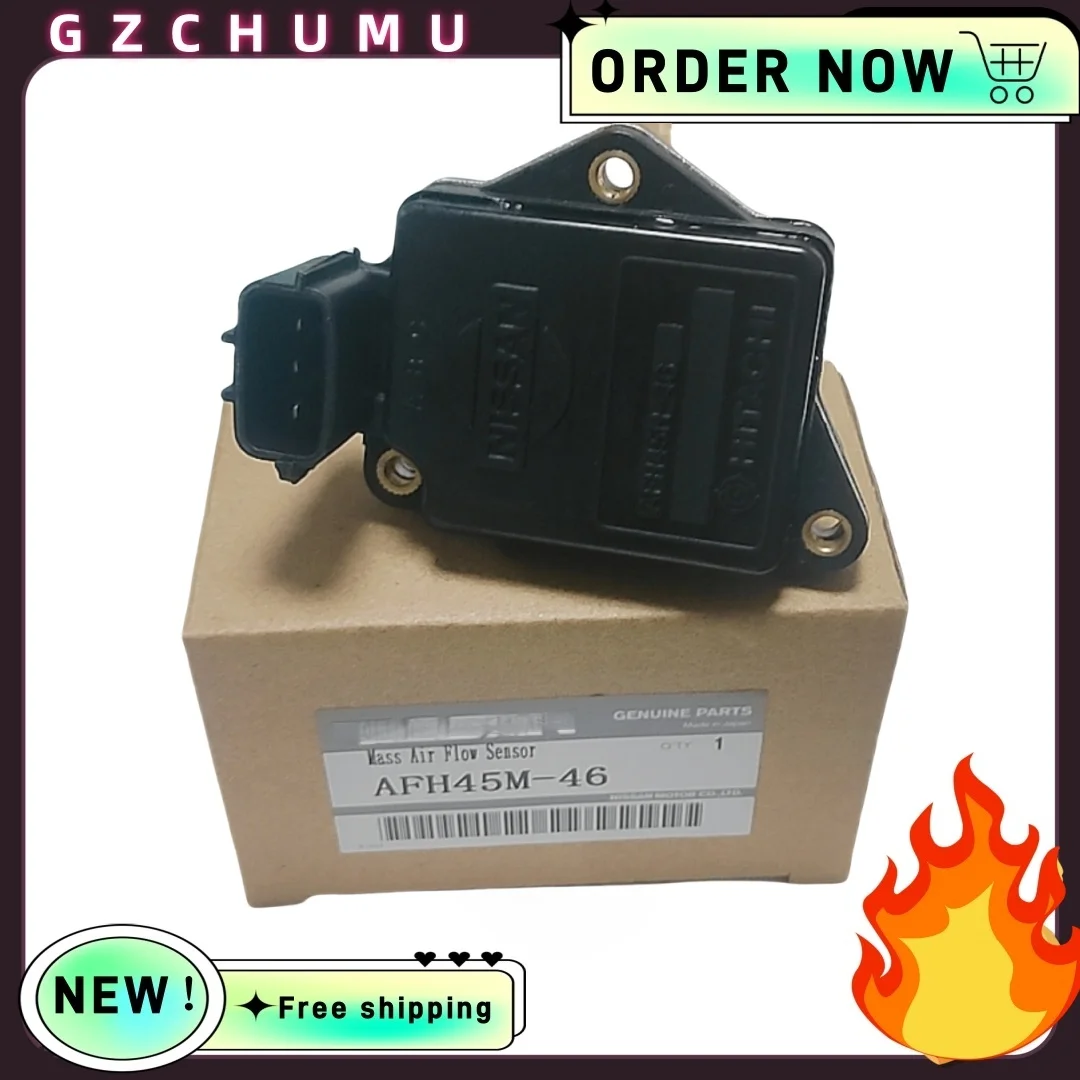

New Mass Air Flow Sensor MAF Meter AFH45-46 For Nissan 100NX B13 Primera P10 W10 Sunny 1.4 1.6 2.0 Sentra 1.6L