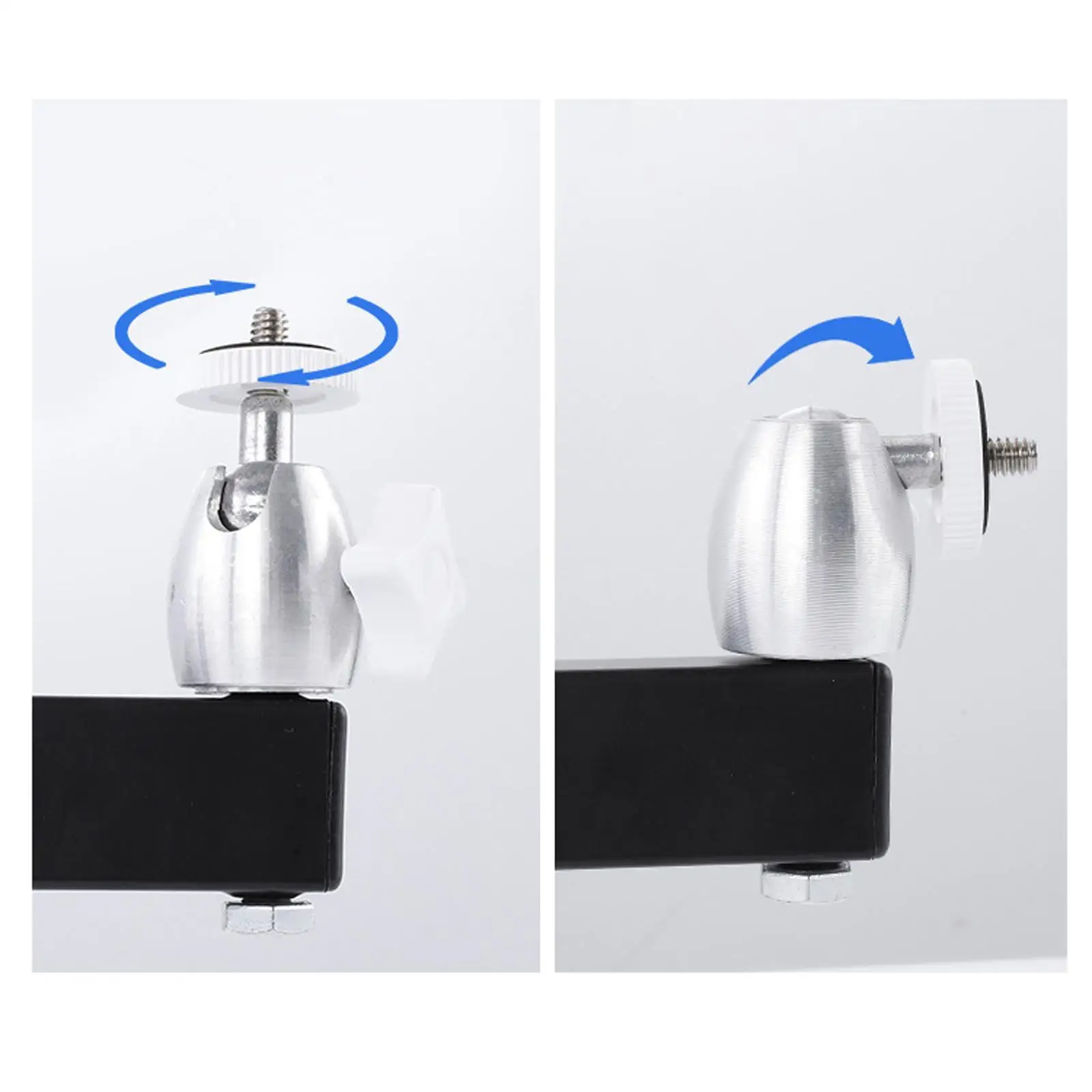 دعامة تثبيت على الحائط لجهاز العرض سهلة التركيب، حامل دعامة سقف متين وقابل للتعديل لدعم الحائط لمكتب السرير #4