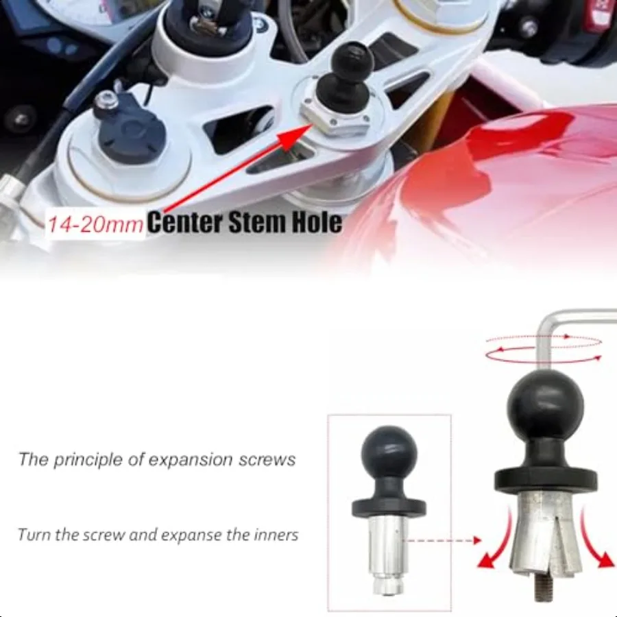 Motorrad Telefon Halterung GPS Navigation Halterung Handy Halter Gabel Vorbau für Suzuki Hayabusa GSXR 600 750 1000 YZF R1 R6 S10