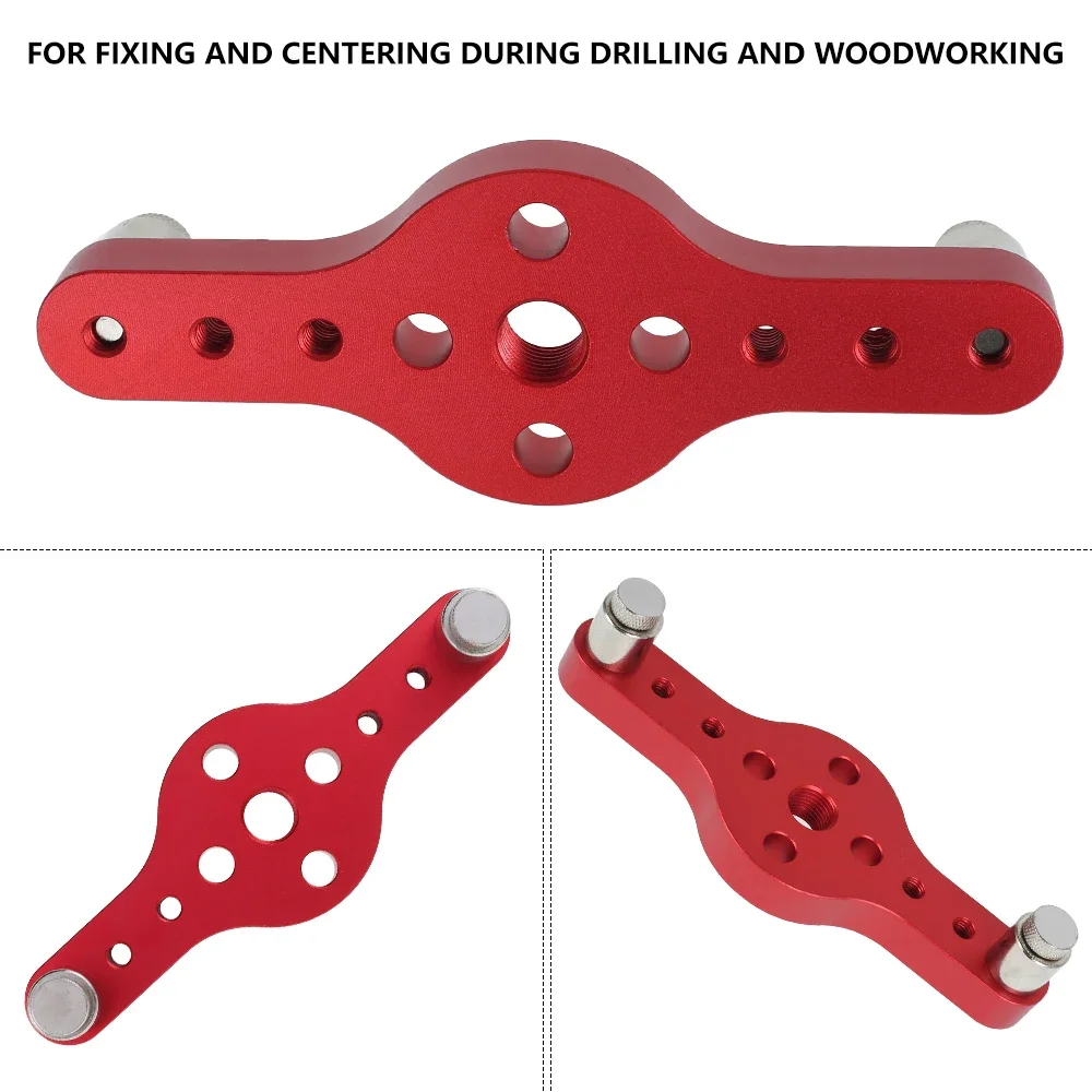 الحفر لكمة دليل مجموعة 4.1 إلى 10 سنتيمتر العمودي جيب ثقب الرقصة الذاتي توسيط وتد دليل حفر دبوس تركيبات النجارة انزلاق #6