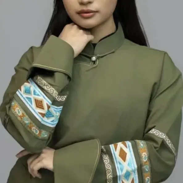 カップルスタイルエスニックスタイルデザインセンスマルチカラーシャツレースファッション万能スタイル