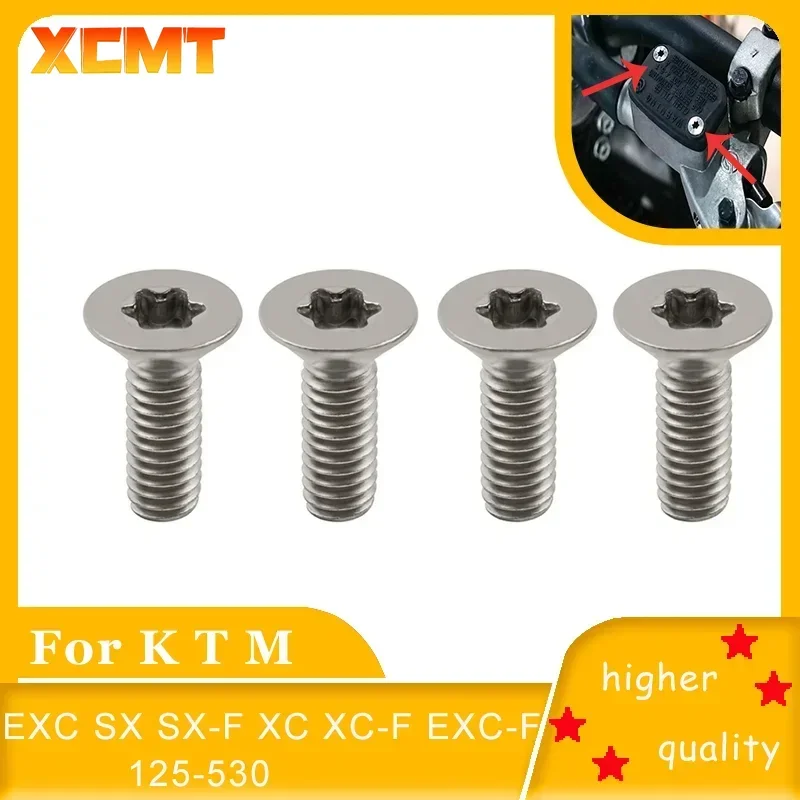 Tornillos de cubierta de Depósito de freno delantero, piezas para KTM, EXC, SX, SX-F, XC, XC-F, EXC-F, 125-530, Suzuki RM80, 85, 125, 250, RMZ, RMX