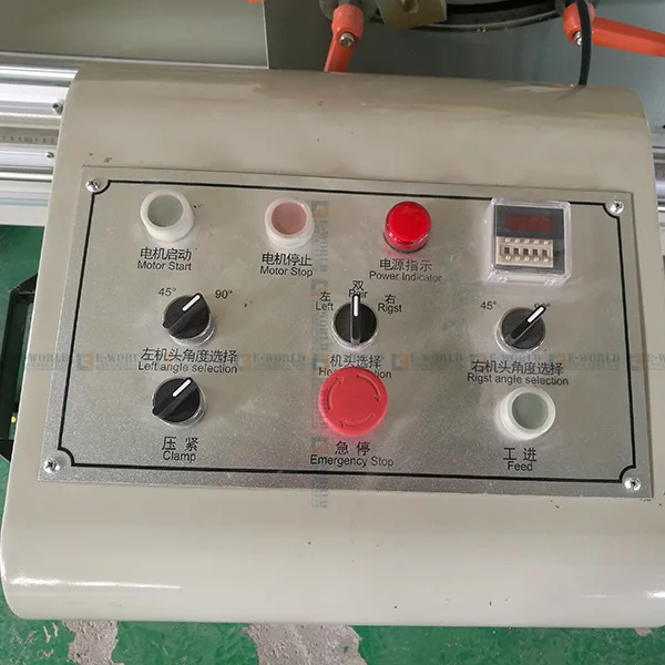 Factory Supply Digital Display Aluminum Profile Double Head Cutting Saw for Aluminum Window Door Profile Processing