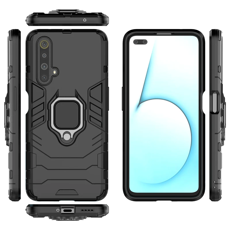 For Case Oppo Realme X3 SuperZoom Case Goyar Armor Magnetic Suction Stand Cover For Oppo Realme X3 Case Oppo Realme X3 SuperZoom