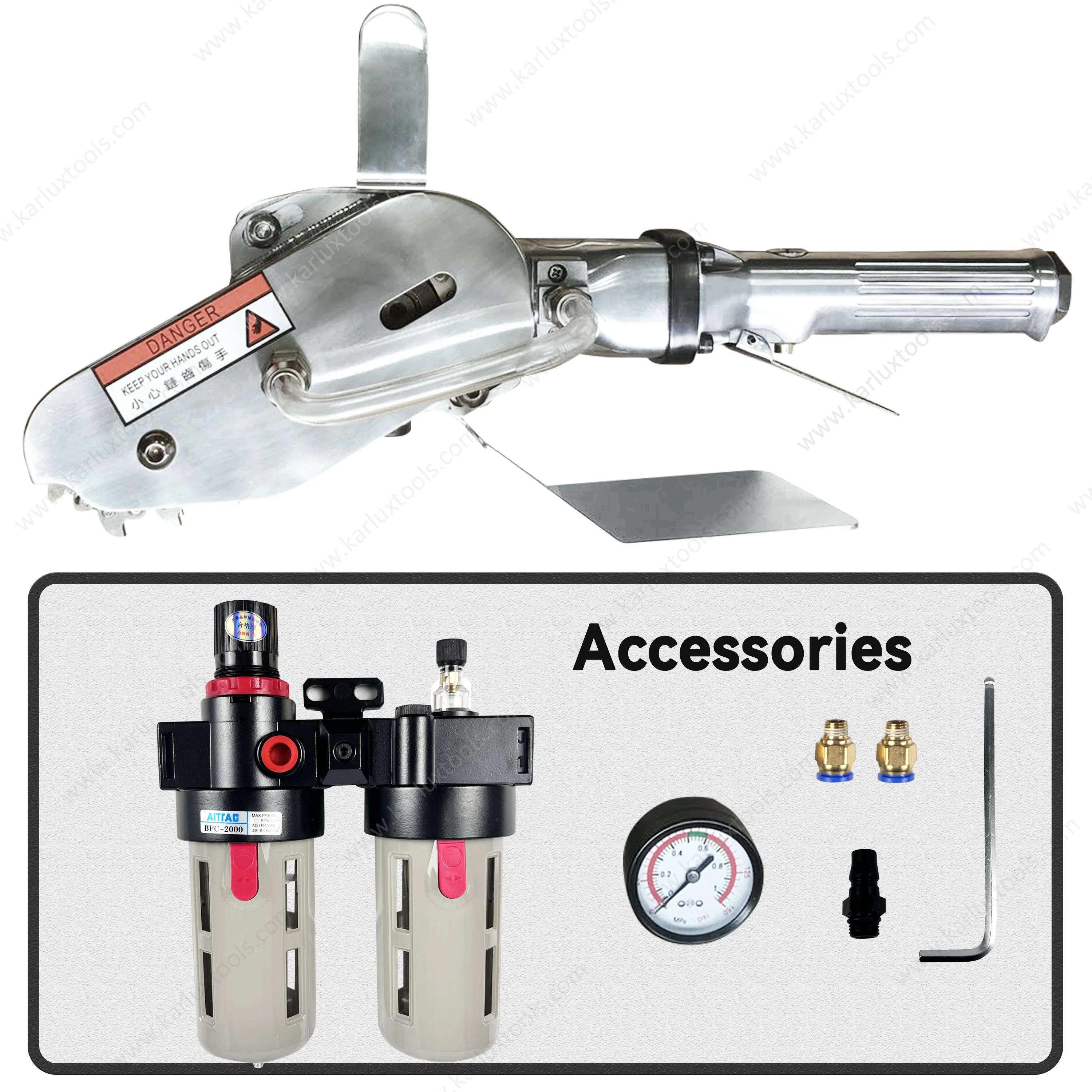 

Пневматическая ручная машина для удаления отходов из картонных коробок / Стриппер для картона
