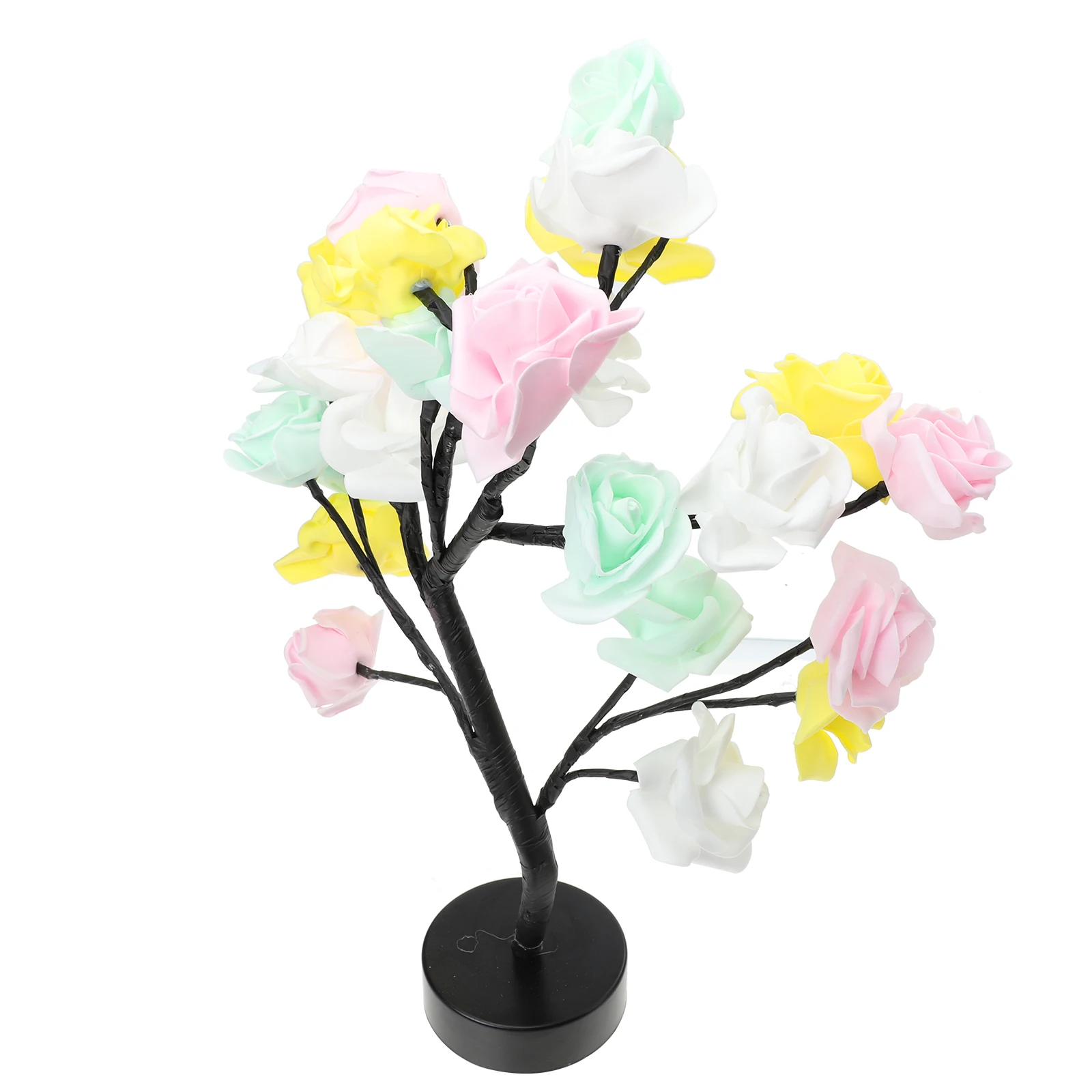 

Rose Tree Night Light Night Table Lamp Bedroom Decor Rose Flower Tree Light Romantic Bedside Lamp Atmosphere Stylish Design