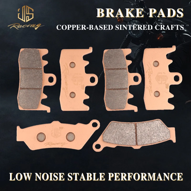 

JSRAOIMG Motorcycle Accessories GG Copper Sintered Front Rear Brake Pads For Ducati Multistrada 1260 2018 2019 2020 2021